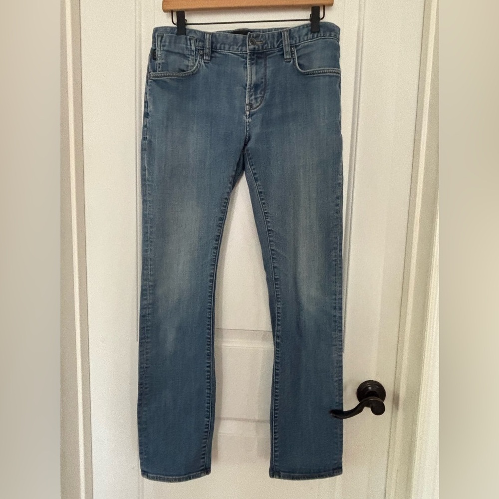 John Varvatos Bowery Slim cut men’s jeans medium wash denim Star USA
